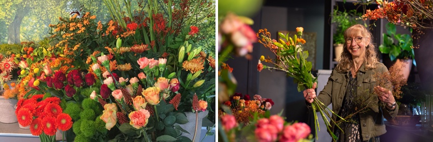 Bloemen presentatie Aalten