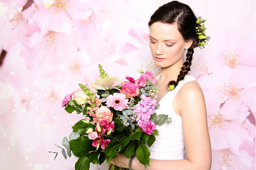 Effen Anders bloemenmeisje