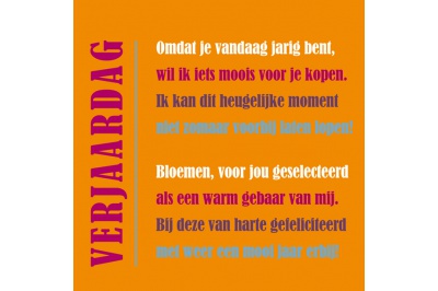 verjaardag
